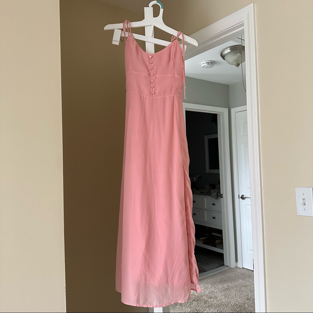 Abercrombie midi corset dress, petite xxs